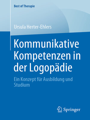 cover image of Kommunikative Kompetenzen in der Logopädie